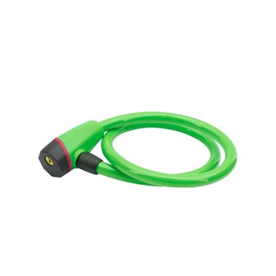 Imagen 2 del producto Cadena de Seguridad Bicicleta Recubierta Goma 80 cm con Llave