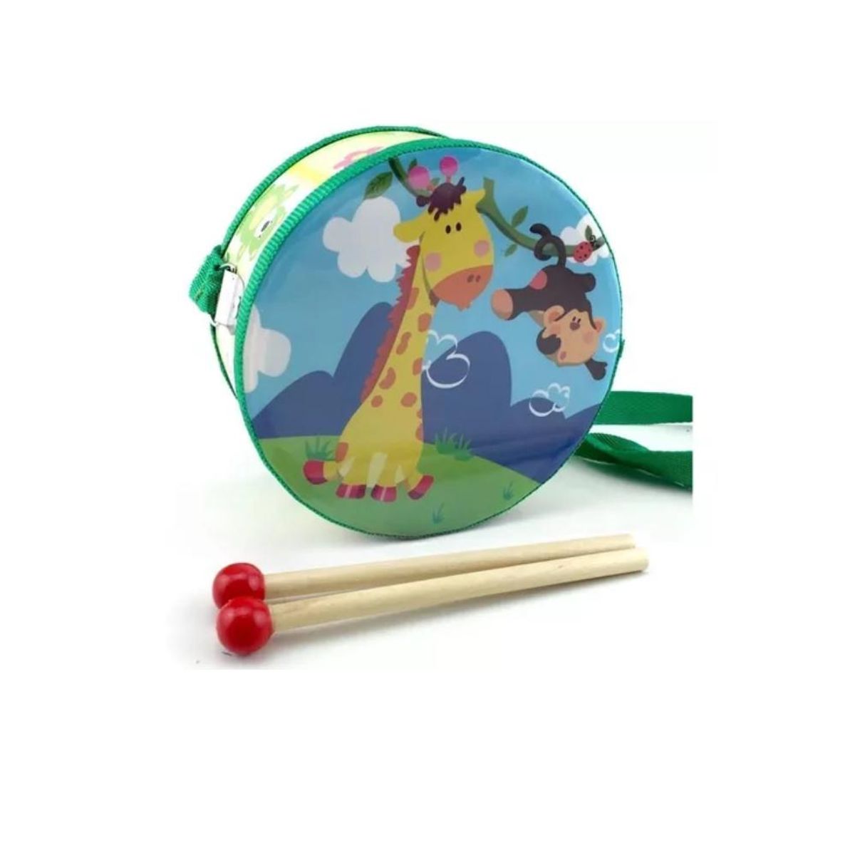 ARTIDIX - Tamboril musical infantil diseño jirafa PB-C8