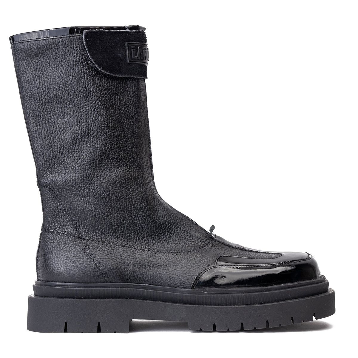 LANDAZURI - Bota Cuero Sapper Negro Landazuri