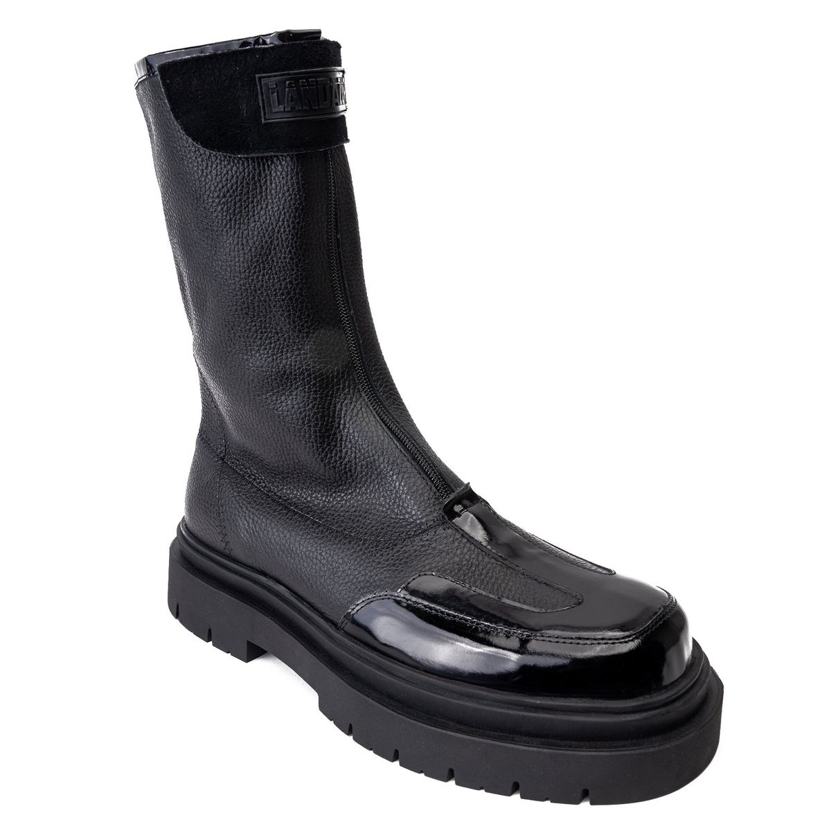 LANDAZURI - Bota Cuero Sapper Negro Landazuri