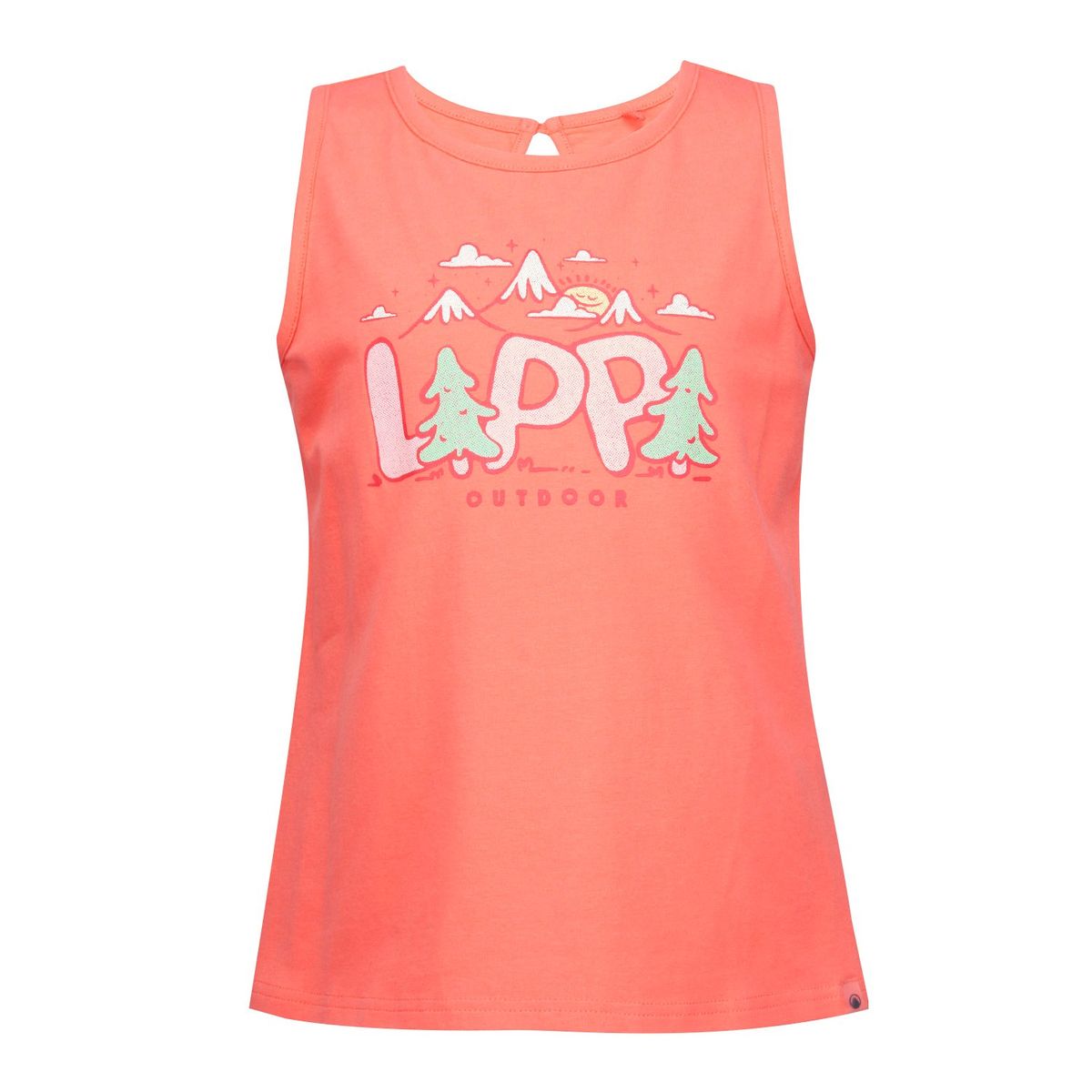 LIPPI - Polera Niña Scout UV-Stop T-Shirt Rosado Lippi