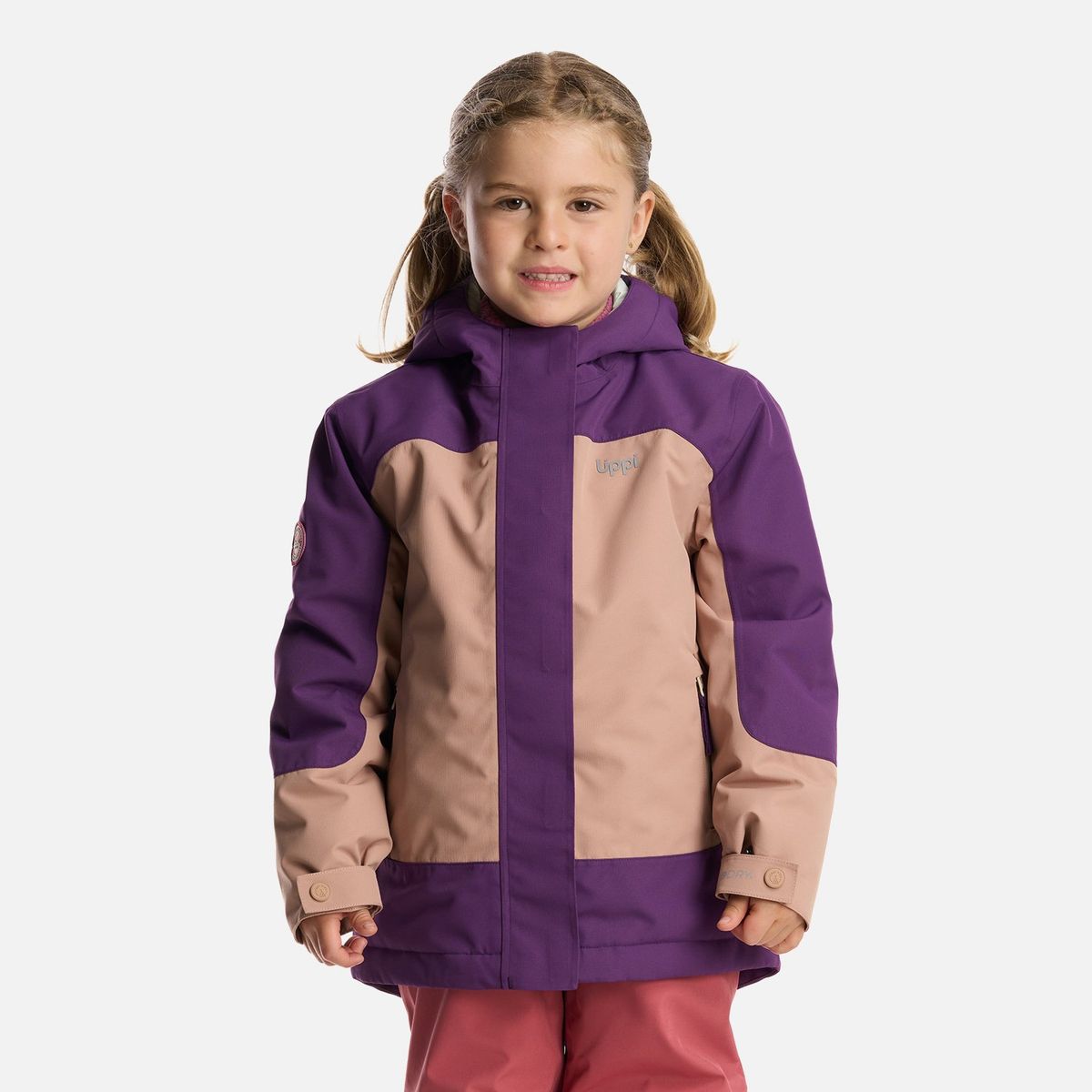 LIPPI - Chaqueta Niña Andes Snow B-Dry Hoody Jacket Canela Lippi