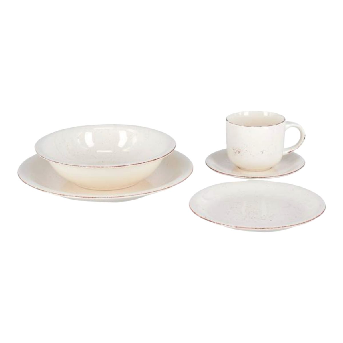 HALLEN - Juego 30Pzs Ceramica Claire Hallen