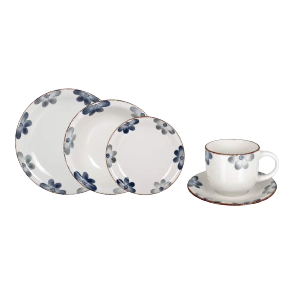 HALLEN - Juego 30 Pzs Ceramica Sophie Hallen