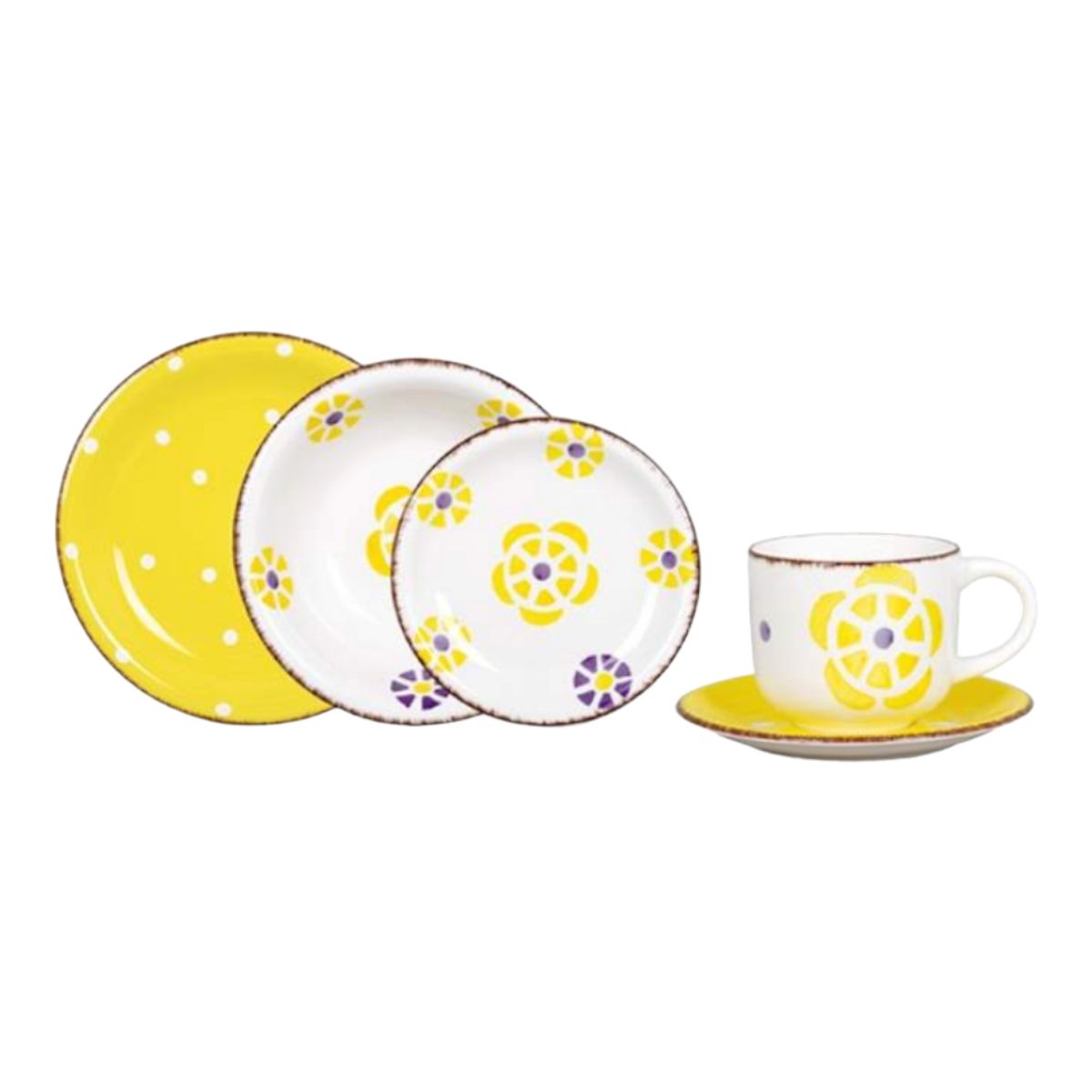 HALLEN - Juego 30Pzs Ceramica Anabelle Hallen