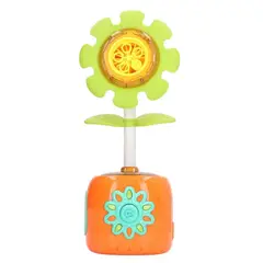 SPACEZAT - Girasol Lanzador de Burbujas con Luces y Sonidos