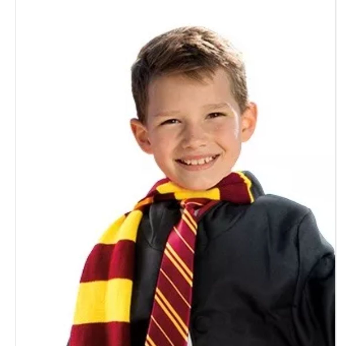 GENERICO - Disfraz Mago Incluye Varita Magica Corbata Capa Bufanda Y Lentes