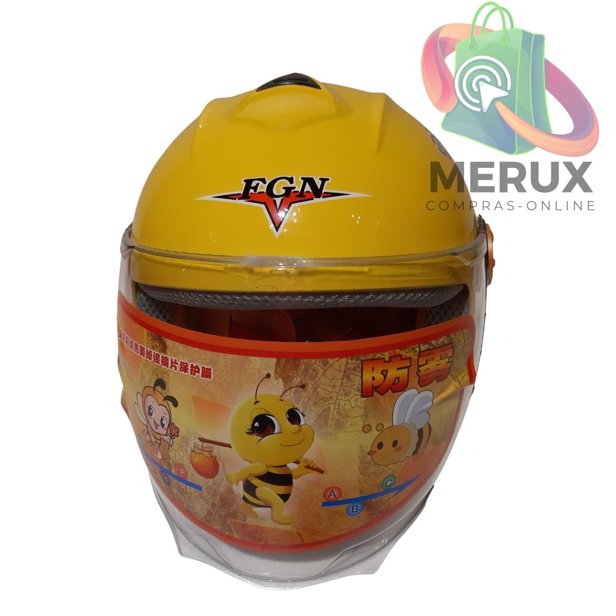 GENERICO - Caso de Moto Para Niña en Color Amarillo