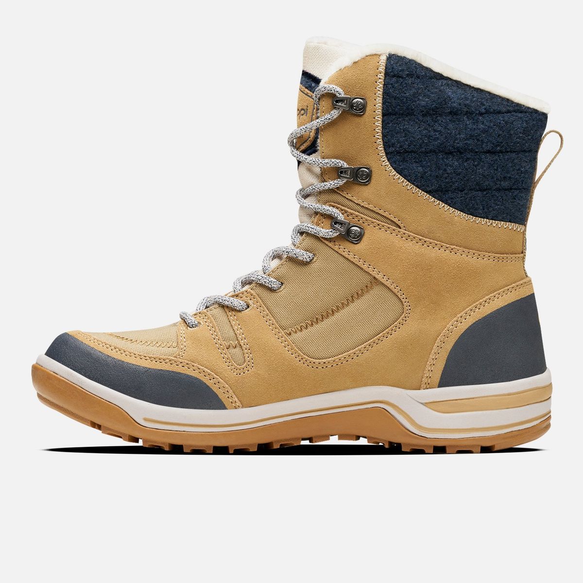 LIPPI - Bota Mujer Polar Light Taupe Azul Noche Lippi