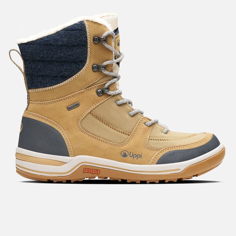 LIPPI - Bota Mujer Polar Light Taupe Azul Noche Lippi