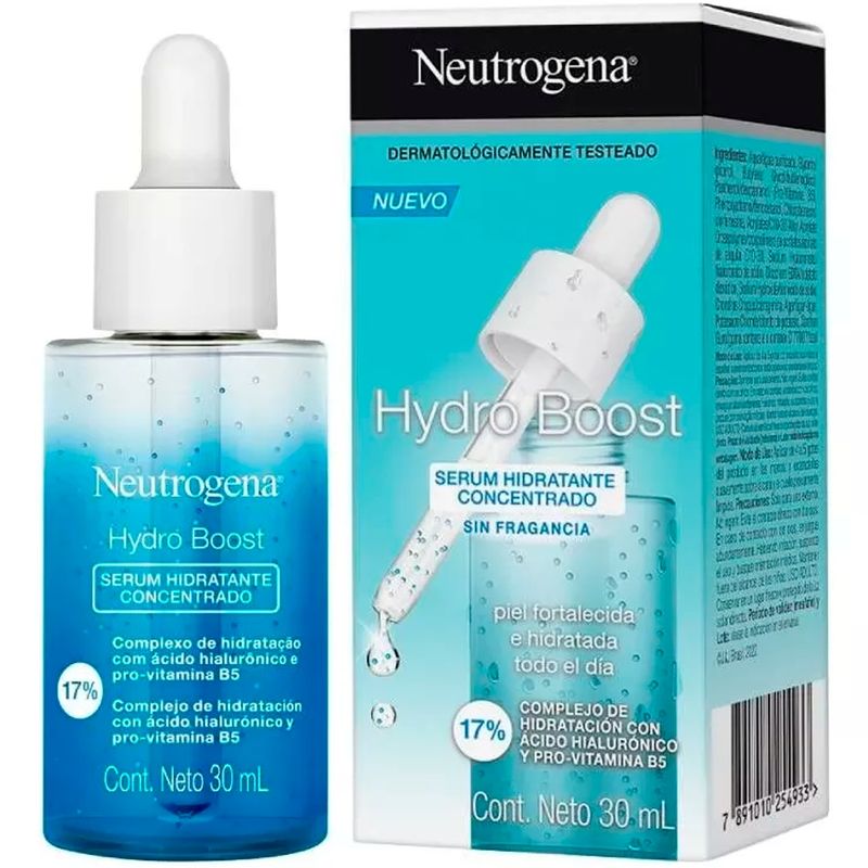 NEUTROGENA - Serum Hidratante Concentrado Hydro Boost 30ml Neutrogena.-
