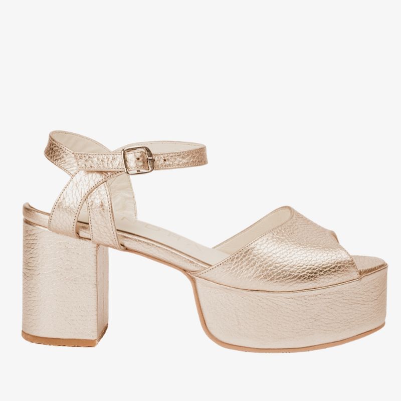 LEANDRA OMEGNA - SANDALIAS ROMEO GOLD