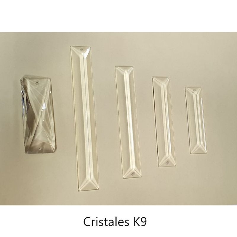 GENERICO - Lampara Colgante Cristal K9 Color Oro Rosado Elegante