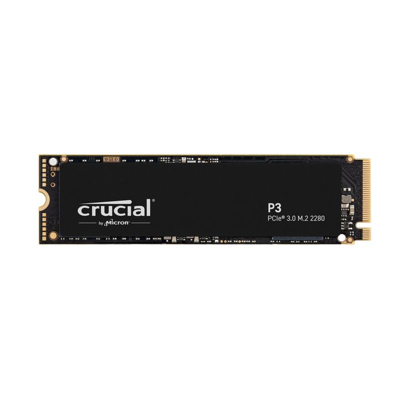 CRUCIAL - Disco Duro SSD Crucial P3 1TB NVME M.2 PCIe