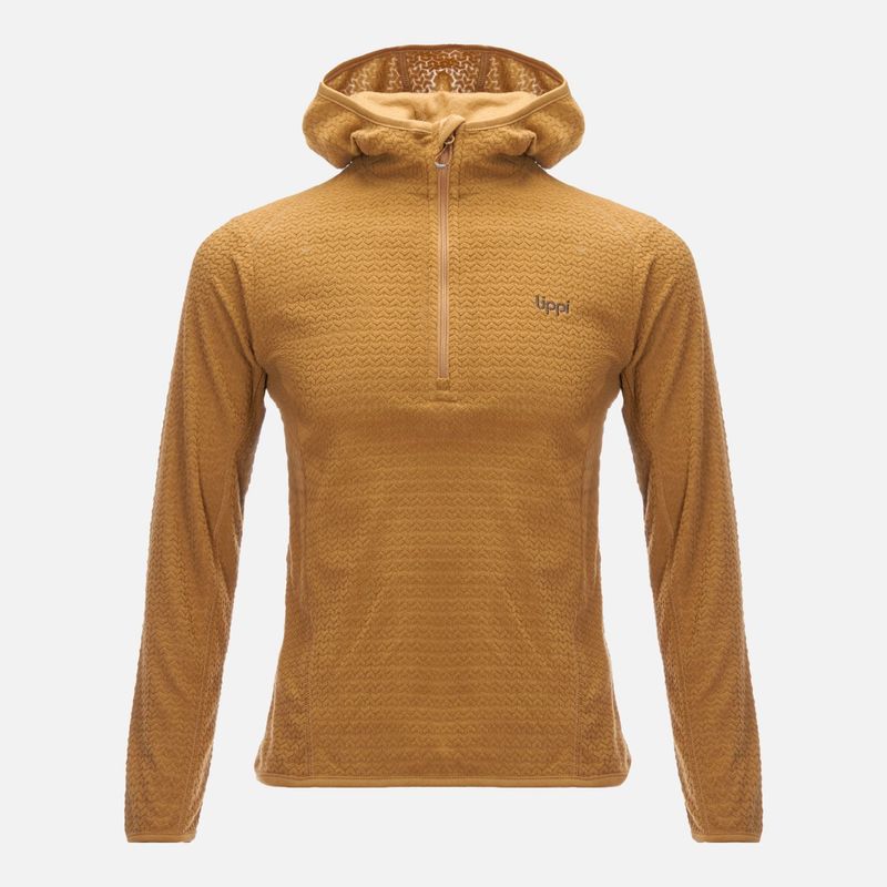 LIPPI - Poleron Teen Girl Mild Nano-F 14 Zip Hoody Café Pardo Lippi