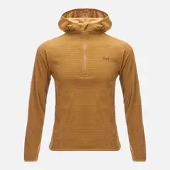 LIPPI - Poleron Teen Girl Mild Nano-F 14 Zip Hoody Café Pardo
