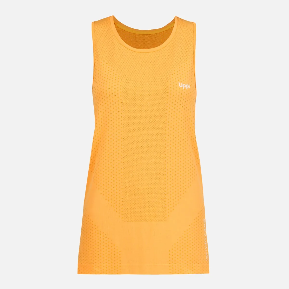 LIPPI - Polera Mujer 4 Run Seamless Trail T-Shirt Amarillo Lippi