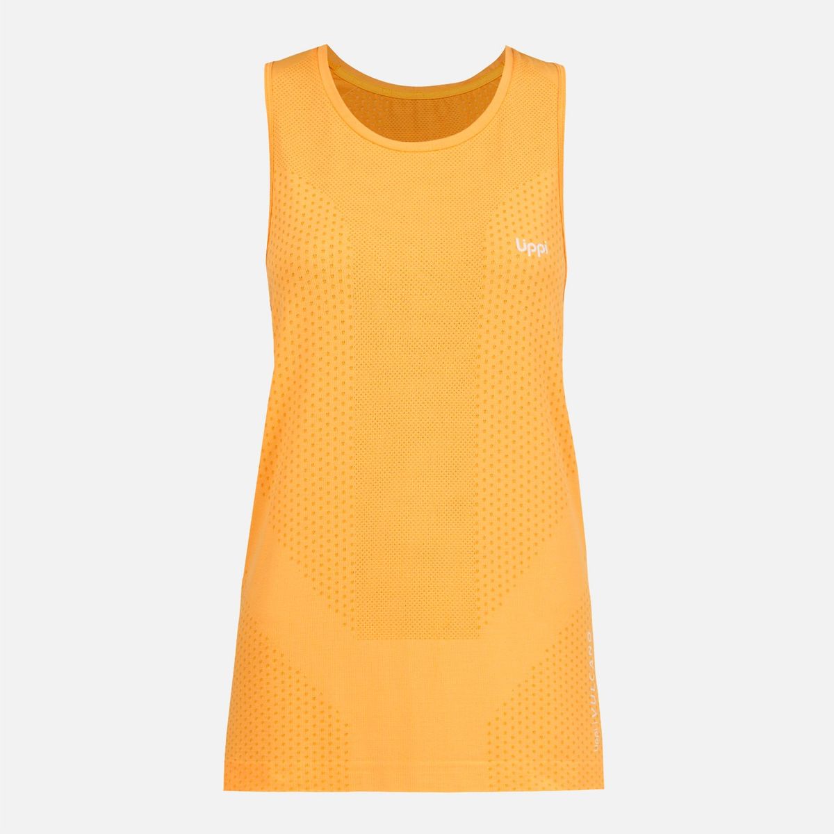 LIPPI - Polera Mujer 4 Run Seamless Trail T-Shirt Amarillo Lippi