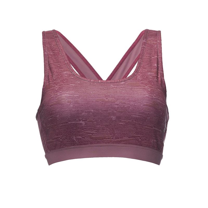 LIPPI - Peto Mujer In-Motion Crossback Bra Melange Lila Lippi