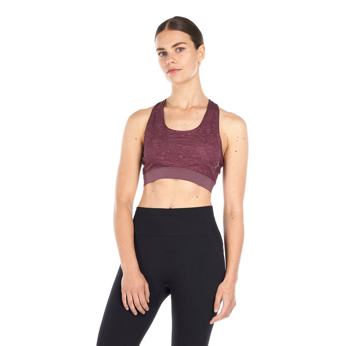 LIPPI - Peto Mujer In-Motion Crossback Bra Melange Lila Lippi