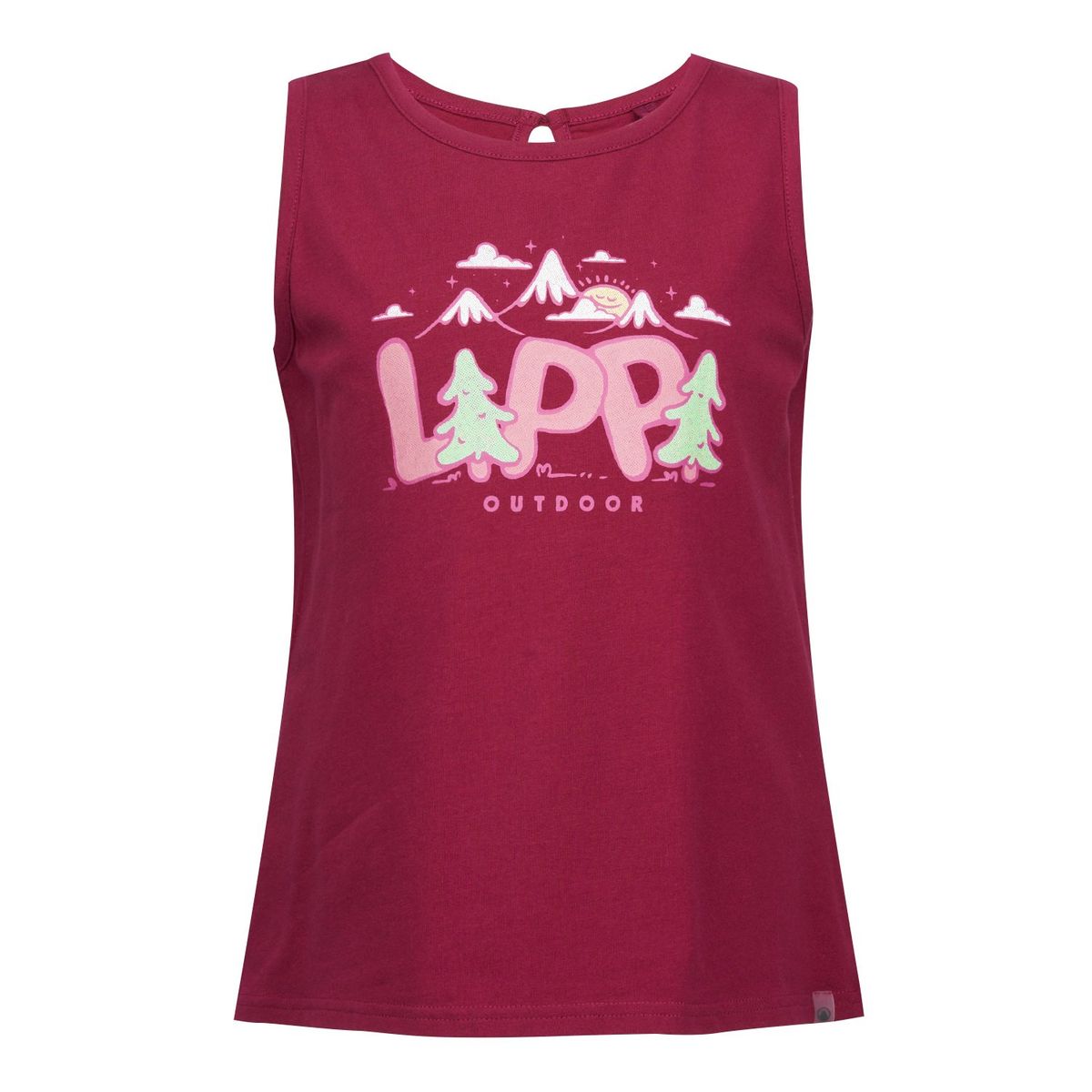 LIPPI - Polera Niña Scout UV-Stop T-Shirt Frambuesa Lippi