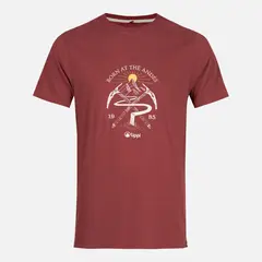 LIPPI - Polera Hombre Classic Piolet T-Shirt Vino
