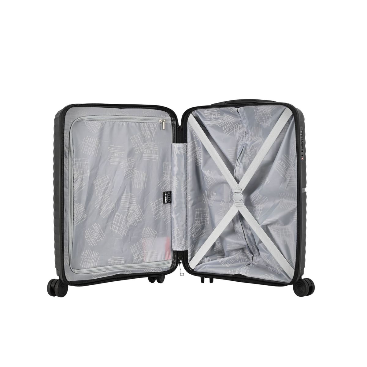 ZENIT - Maleta S Cabina 10 kg Quantum (Oslo)  Black