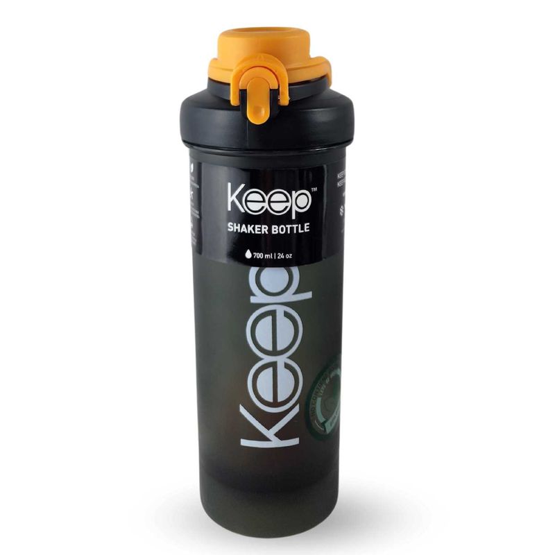 KEEP - Botella Sport Shaker 700ml Keep Outdoor Gimnasio Naranja