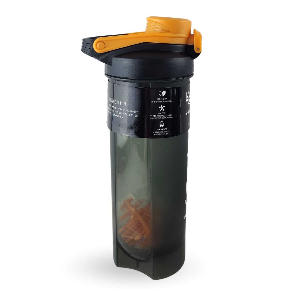 Botella Shaker Keep 700mL Sport Outdoor Gimnasio Naranja, marca KEEP - Foto 2
