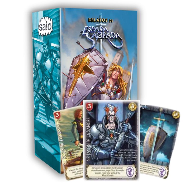 MITOS Y LEYENDAS - Relatos Espada Sagrada Lancelot Grial Sobres 3.0 Myl