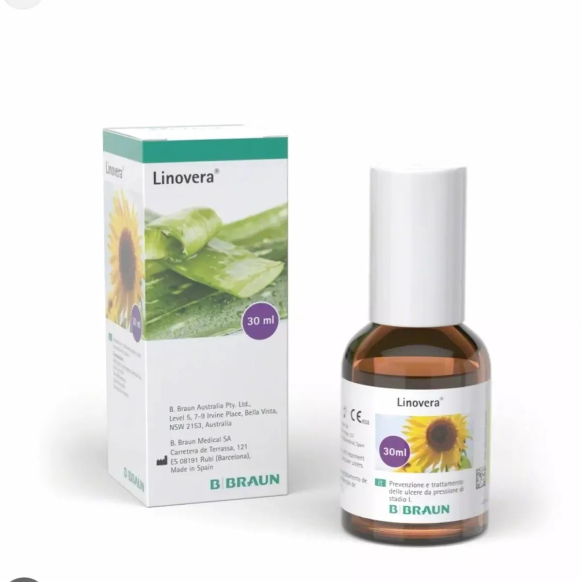 LINOVERA - Linovera Splinovera 30ml Braun Protector Cutaneo Regenerador