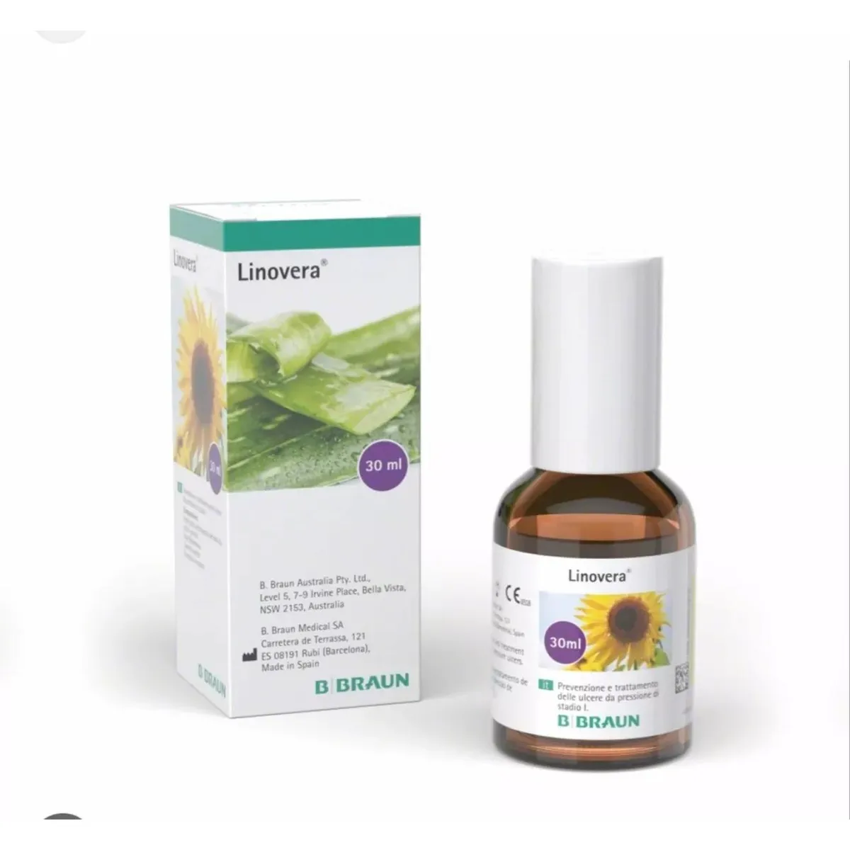 LINOVERA - Linovera Splinovera 30ml Braun Protector Cutaneo Regenerador