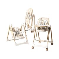 Silla De Comer Columpio 2 En 1 Blanca