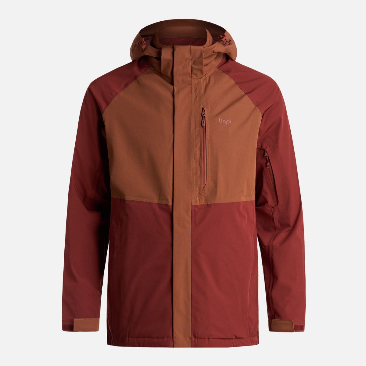 LIPPI - Chaqueta Hombre Andes B-Dry Hoody Jacket Terracota Lippi