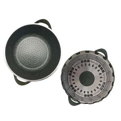 Imagen 2 del producto Batería de Cocina 10 Piezas Altas Granito Antiadherente GRIS