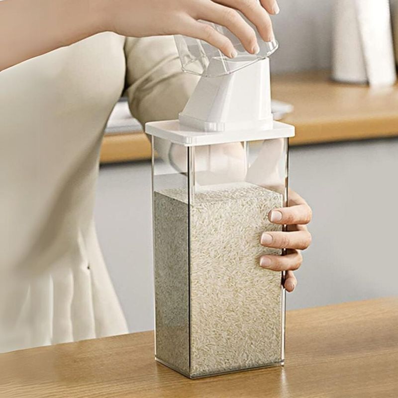 SANTU HOME & DECO - Recipiente Alimentos Almacenamiento 1200 ml