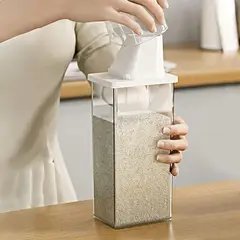 SANTU HOME & DECO - Recipiente Alimentos Almacenamiento 1200 ml