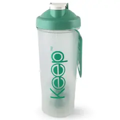 KEEP - Botella De Agua Shaker Value 700ml Gym turquesa