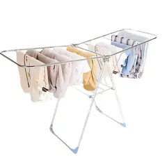CRUSEC - Tendedero Plegable Para Ropa Metálico Colgadero 150 CM