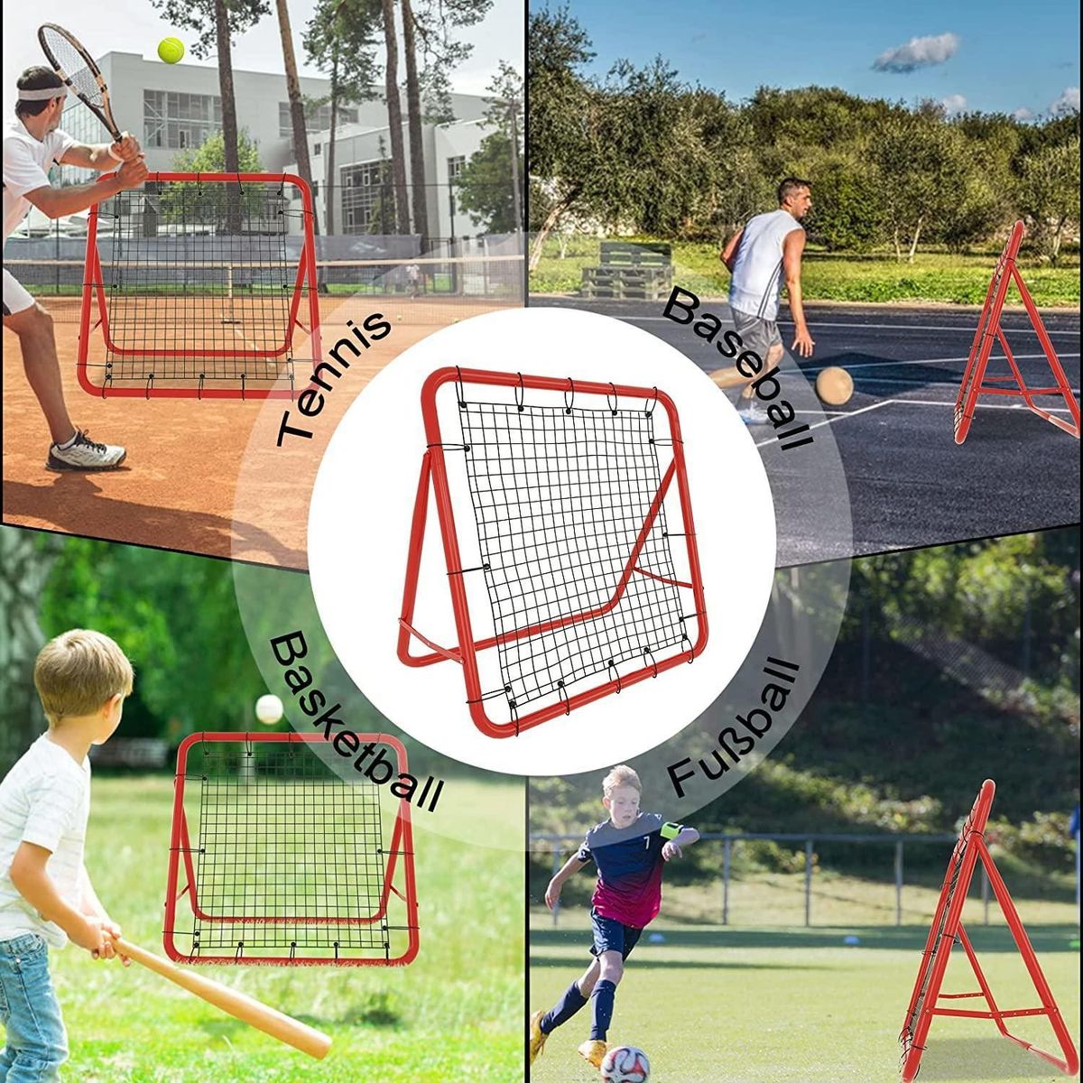 TRAINING PRO - Red Arco Rebotador Multi Deporte Fútbol Entrenamiento