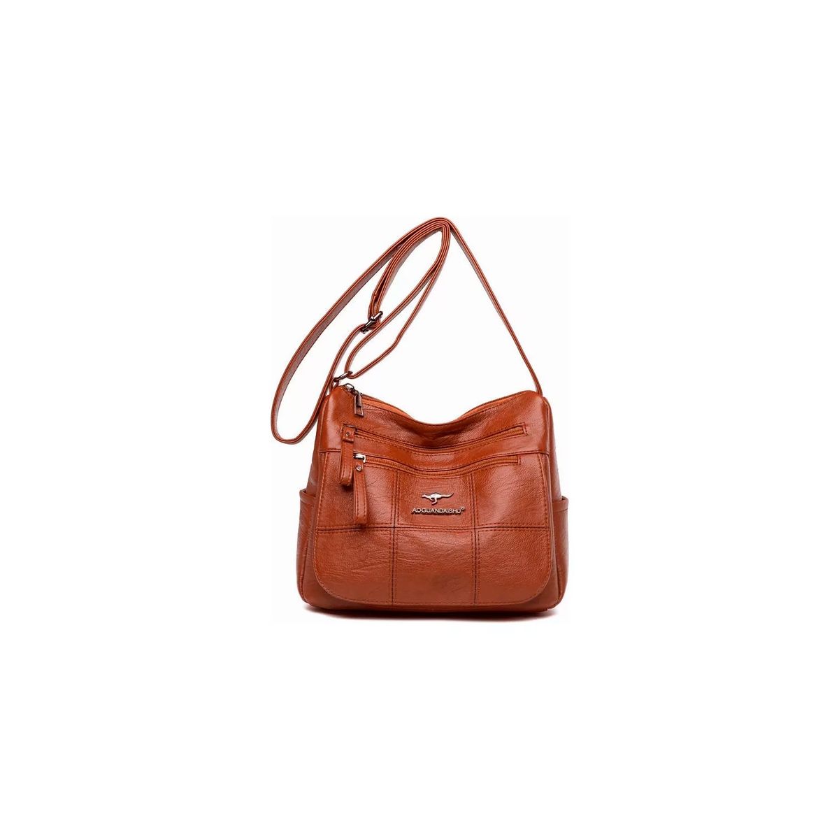 GENERICO - Bolso Cruzado Para Mujer Bandoleras Multiples Bolsillos