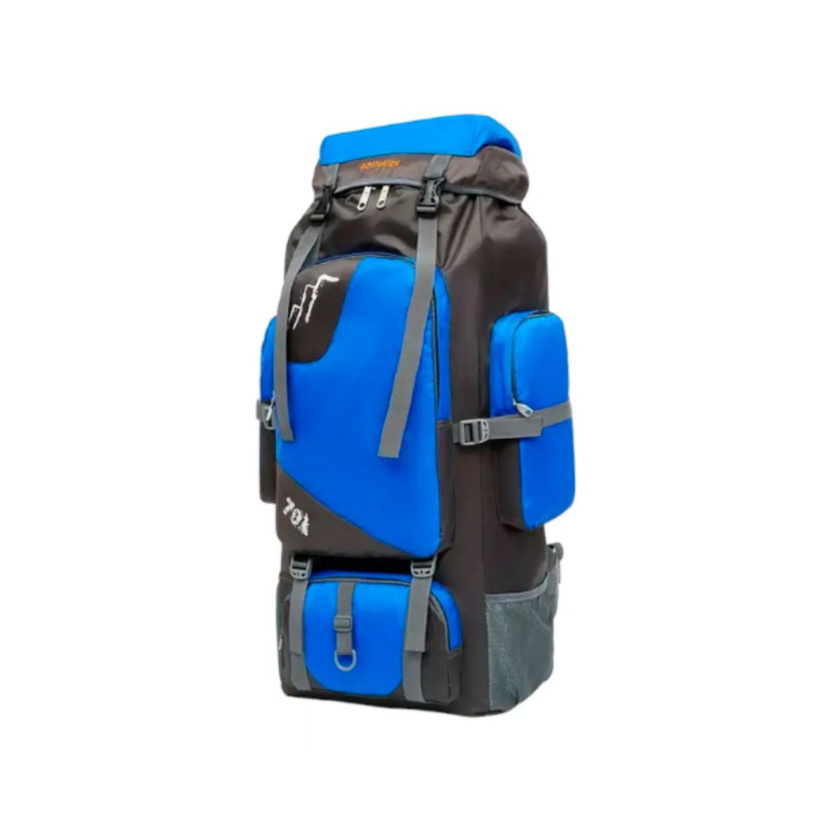 GENERICO - Mochila Bolso Impermeable Camping Trekking Y Viajes D 90ltrs