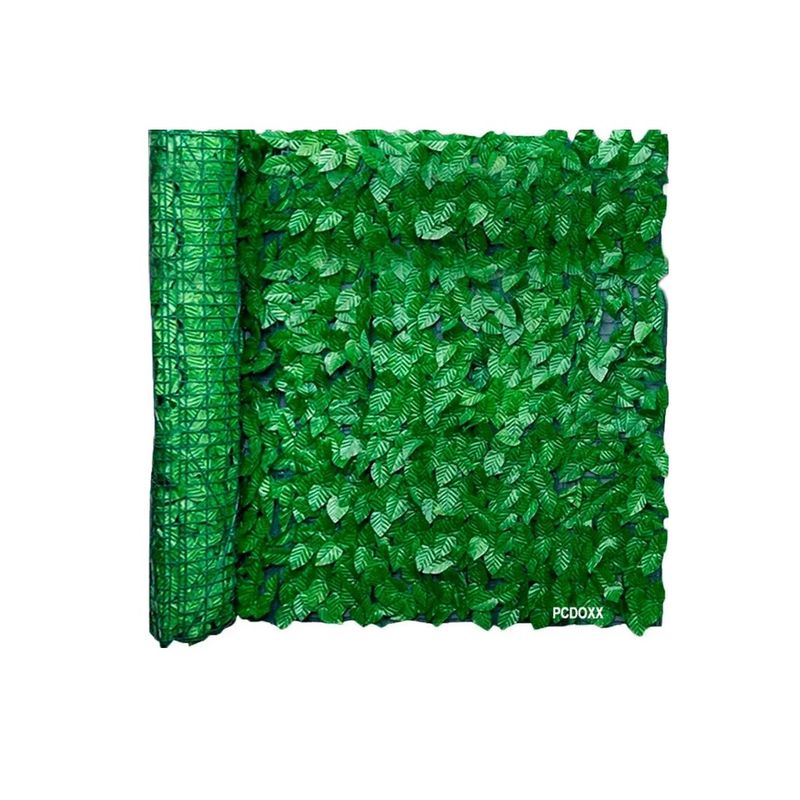 GENERICO - Malla Manto Hojas Alfombra Enredadera Treillage Reja Verde