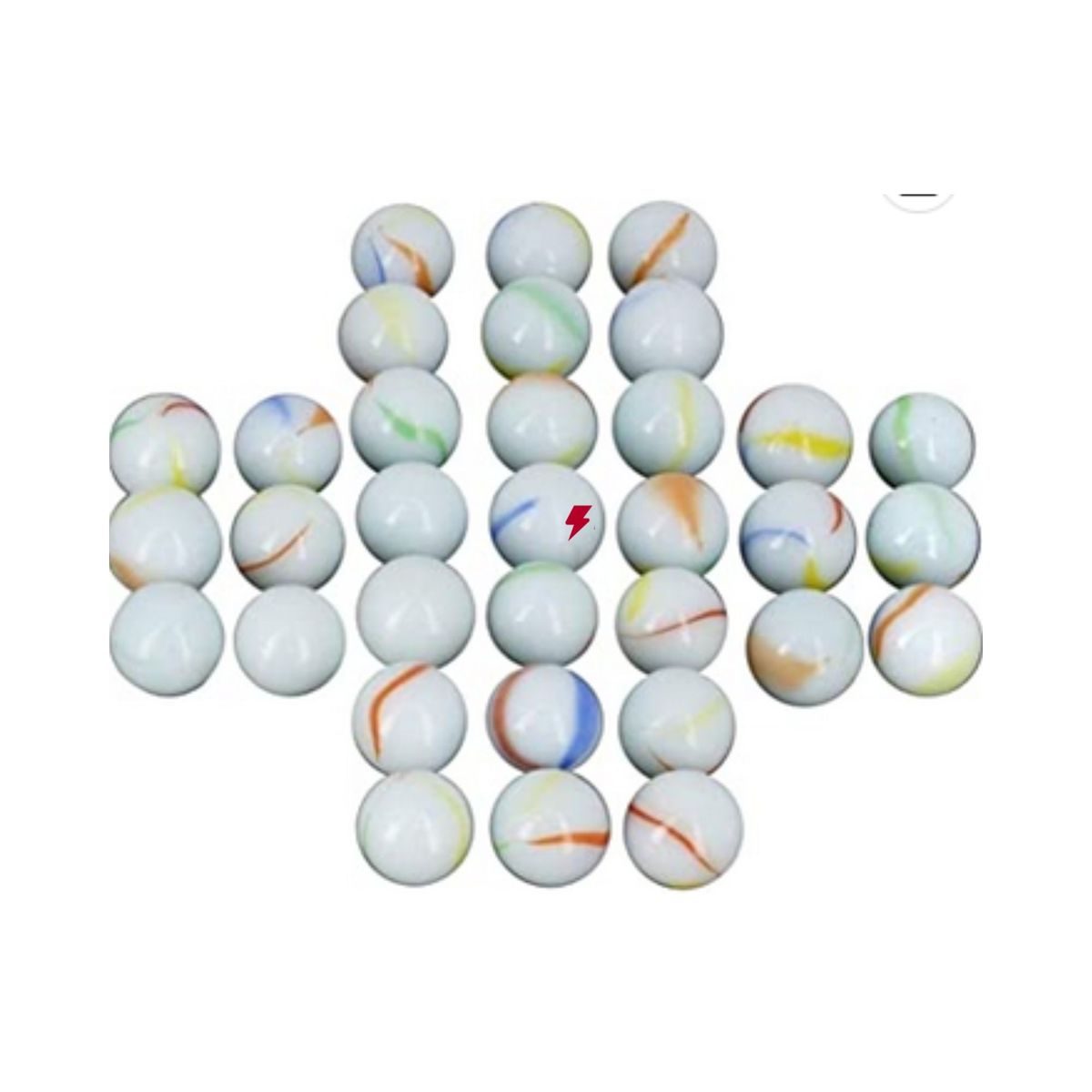 GENERICO - 150 Bolitas De Leche, Canicas, Bolitas, Tiritos,juegos