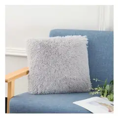 GENERICO - Funda Cojines Decorativo Cojin Peludos