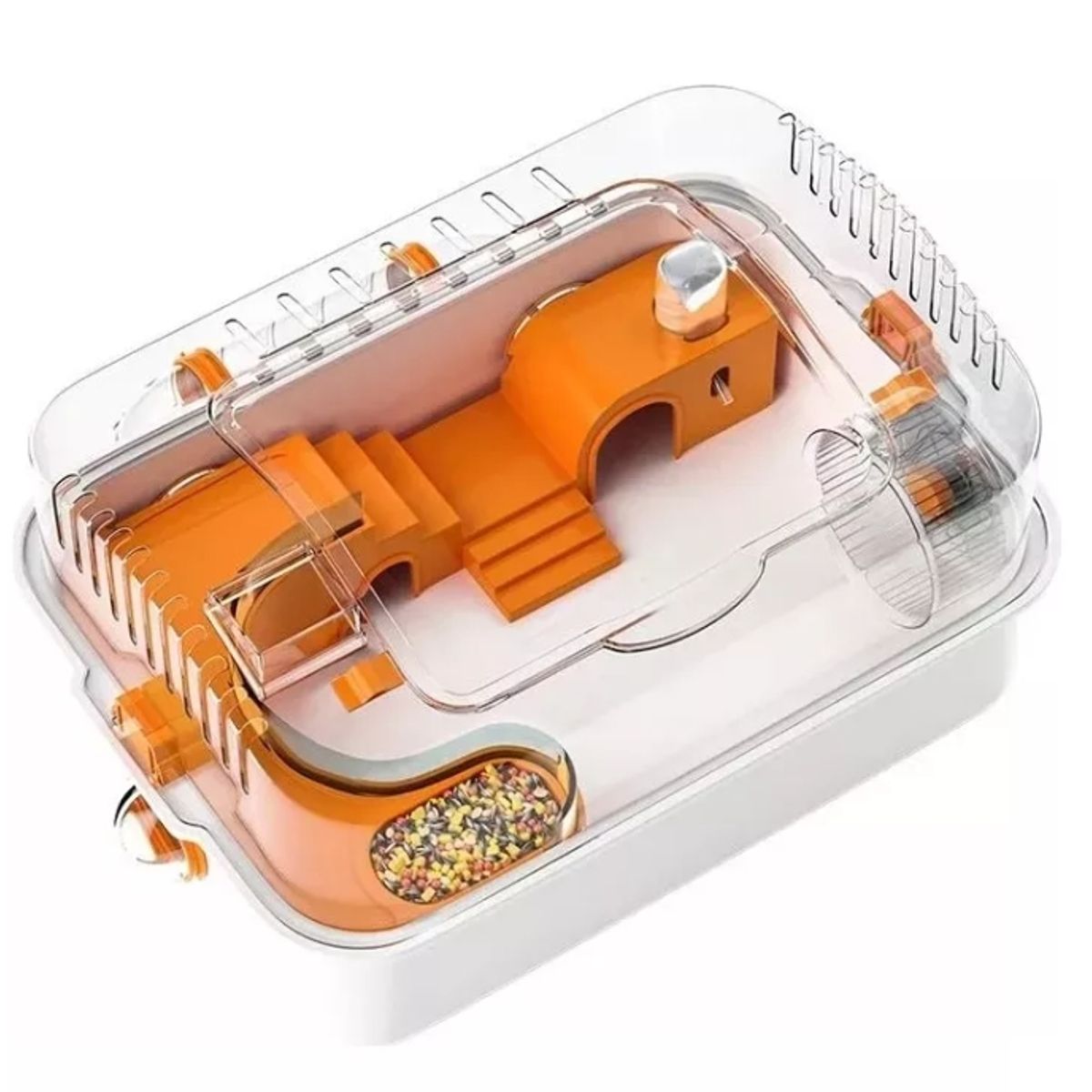 GENERICO - Jaula Acrílica Para Hamsters Casa De Roedores Linda