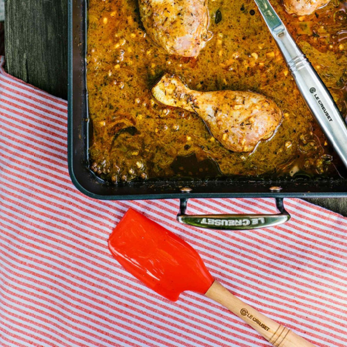 LE CREUSET - Le Creuset Espátula Pro Media Cereza