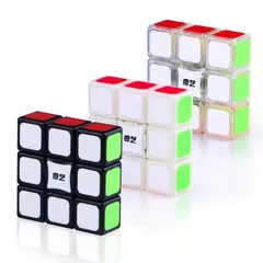 SPACEZAT - Cubo Rubik 1x3 Qiyi Uso Profesional Lubricado