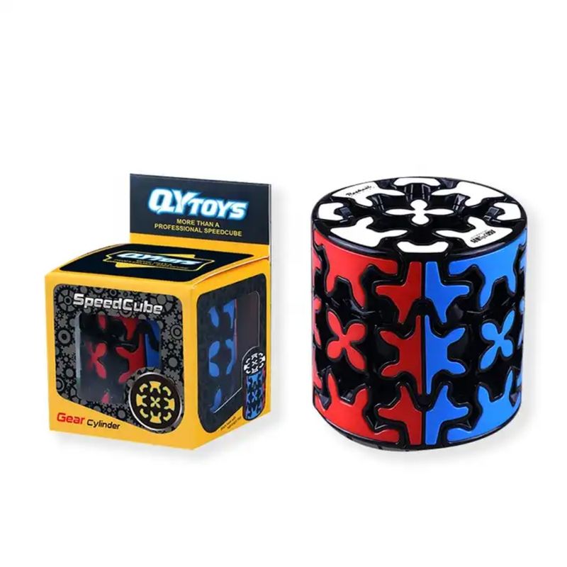 SPACEZAT - Cubo Rubik Engranajes Circular Qiyi Uso Profesional Lubricad