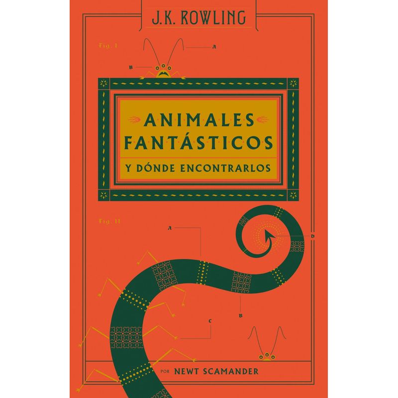 SALAMANDRA - Animales fantásticos y dónde encontrarlos - J. K. Rowling